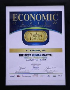 Bank BJB Raih Indonesia Human Capital Award 2019