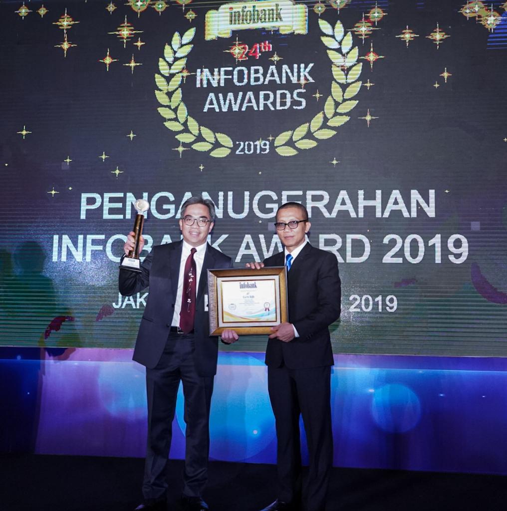 Bank BJB raih award dari infobank